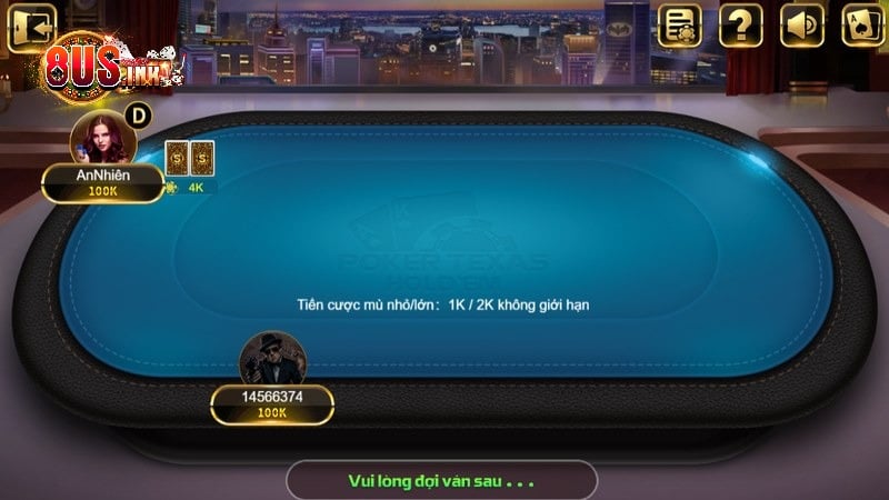 App Poker online của 8US hoàn toàn miễn phí
