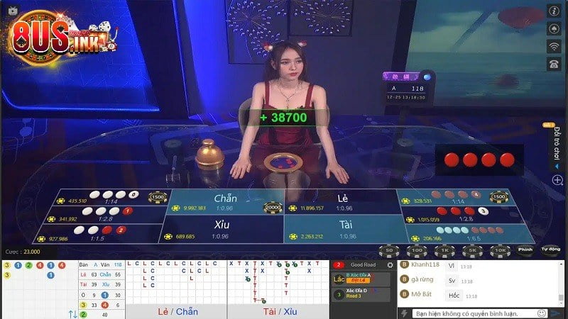 Cách chơi game xóc đĩa online theo bảng thống kê