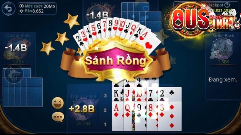Cách tính thắng thua cụ thể trong Mậu Binh online