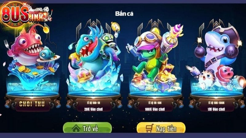 Game bắn cá được đầu tư chỉn chu về mặt đồ họa