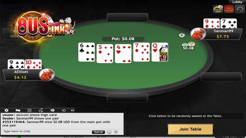 Mỗi ván Poker online có đến 4 vòng cược